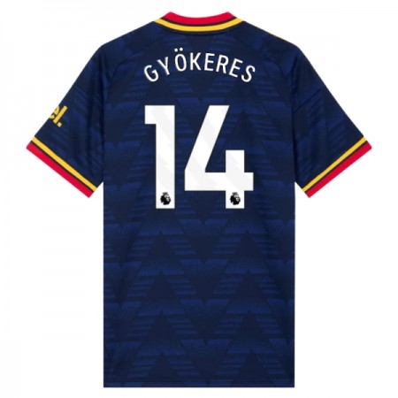 Camisolas Arsenal Gyokeres 14 2º Equipamento Alternativa 2026-27 Manga Curta