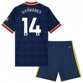 Camisolas Arsenal Gyokeres 14 Criança 2º Equipamento Alternativa 2026-27 Manga Curta