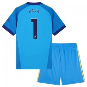 Camisolas Arsenal Raya 1 Guarda Redes Criança 2º Equipamento Alternativa 2026-27 Manga Curta
