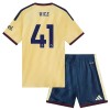 Camisolas Arsenal Rice 41 Criança 3º Equipamento 2026-27 Manga Curta Camisolas Arsenal Rice 41 Criança 3º Equipamento 2026-27 Manga Curta