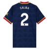 Camisolas Arsenal Saliba 2 2º Equipamento Alternativa 2026-27 Manga Curta Camisolas Arsenal Saliba 2 2º Equipamento Alternativa 2026-27 Manga Curta