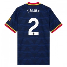 Camisolas Arsenal Saliba 2 2º Equipamento Alternativa 2026-27 Manga Curta