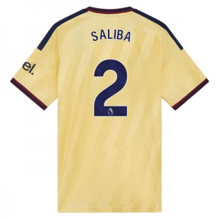 Camisolas Arsenal Saliba 2 3º Equipamento 2026-27 Manga Curta Camisolas Arsenal Saliba 2 3º Equipamento 2026-27 Manga Curta