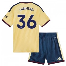 Camisolas Arsenal Zubimendi 36 Criança 3º Equipamento 2026-27 Manga Curta