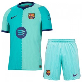 Camisolas FC Barcelona Criança 3º Equipamento 2026-27 Manga Curta