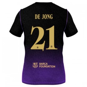 Camisolas FC Barcelona Frenkie de Jong 21 2º Equipamento Alternativa 2026-27 Manga Curta