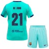 Camisolas FC Barcelona Frenkie de Jong 21 Criança 3º Equipamento 2026-27 Manga Curta
