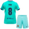 Camisolas FC Barcelona Pedri 8 Criança 3º Equipamento 2026-27 Manga Curta