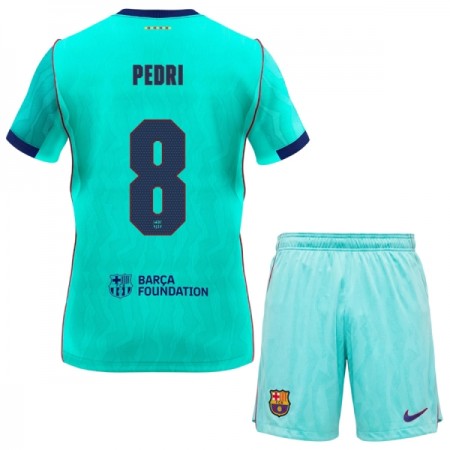 Camisolas FC Barcelona Pedri 8 Criança 3º Equipamento 2026-27 Manga Curta