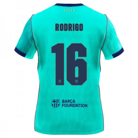 Camisolas FC Barcelona Rodrigo 16 3º Equipamento 2026-27 Manga Curta Camisolas FC Barcelona Rodrigo 16 3º Equipamento 2026-27 Manga Curta