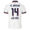 Camisolas FC Bayern de Munique Luis Diaz 14 2º Equipamento Alternativa 2026-27 Manga Curta
