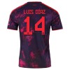 Camisolas FC Bayern de Munique Luis Diaz 14 3º Equipamento 2026-27 Manga Curta