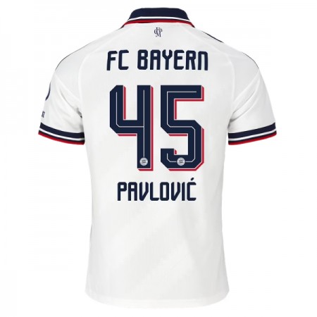 Camisolas FC Bayern de Munique Pavlovic 45 2º Equipamento Alternativa 2026-27 Manga Curta