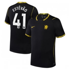 Camisolas Chelsea Estevao 41 2º Equipamento Alternativa 2026-27 Manga Curta