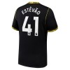 Camisolas Chelsea Estevao 41 2º Equipamento Alternativa 2026-27 Manga Curta