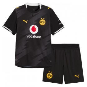 Camisolas Borussia Dortmund Criança 2º Equipamento Alternativa 2026-27 Manga Curta