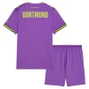 Camisolas Borussia Dortmund Criança 3º Equipamento 2026-27 Manga Curta