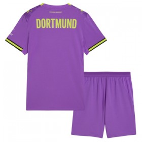 Camisolas Borussia Dortmund Criança 3º Equipamento 2026-27 Manga Curta