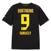 Camisolas Borussia Dortmund Guirassy 9 2º Equipamento Alternativa 2026-27 Manga Curta Camisolas Borussia Dortmund Guirassy 9 2º Equipamento Alternativa 2026-27 Manga Curta