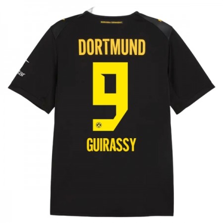 Camisolas Borussia Dortmund Guirassy 9 2º Equipamento Alternativa 2026-27 Manga Curta Camisolas Borussia Dortmund Guirassy 9 2º Equipamento Alternativa 2026-27 Manga Curta