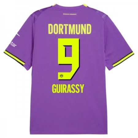Camisolas Borussia Dortmund Guirassy 9 3º Equipamento 2026-27 Manga Curta Camisolas Borussia Dortmund Guirassy 9 3º Equipamento 2026-27 Manga Curta
