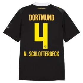 Camisolas Borussia Dortmund N. Schlotterbeck 4 2º Equipamento Alternativa 2026-27 Manga Curta