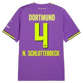 Camisolas Borussia Dortmund N. Schlotterbeck 4 3º Equipamento 2026-27 Manga Curta