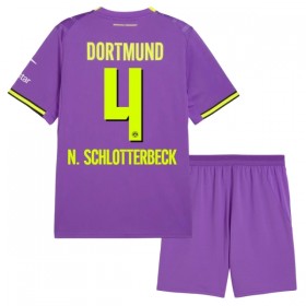 Camisolas Borussia Dortmund N. Schlotterbeck 4 Criança 3º Equipamento 2026-27 Manga Curta