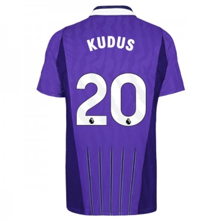 Camisolas Tottenham Hotspur Kudus 20 3º Equipamento 2026-27 Manga Curta
