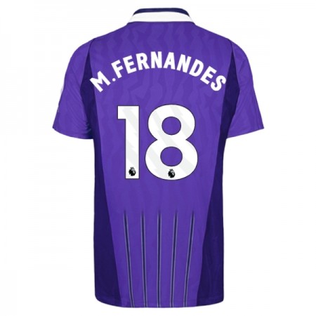 Camisolas Tottenham Hotspur M. Fernandes 18 3º Equipamento 2026-27 Manga Curta Camisolas Tottenham Hotspur M. Fernandes 18 3º Equipamento 2026-27 Manga Curta
