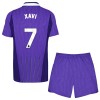 Camisolas Tottenham Hotspur Xavi 7 Criança 3º Equipamento 2026-27 Manga Curta Camisolas Tottenham Hotspur Xavi 7 Criança 3º Equipamento 2026-27 Manga Curta