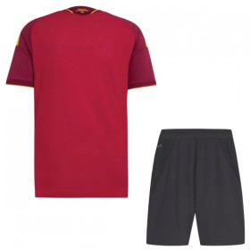 Camisolas AS Roma Criança 1º Equipamento Principal 2026-27 Manga Curta