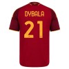Camisolas AS Roma Dybala 21 1º Equipamento Principal 2026-27 Manga Curta Camisolas AS Roma Dybala 21 1º Equipamento Principal 2026-27 Manga Curta