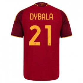 Camisolas AS Roma Dybala 21 1º Equipamento Principal 2026-27 Manga Curta