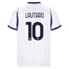 Camisolas Inter Milan Lautaro 10 2º Equipamento Alternativa 2026-27 Manga Curta Camisolas Inter Milan Lautaro 10 2º Equipamento Alternativa 2026-27 Manga Curta