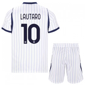 Camisolas Inter Milan Lautaro 10 Criança 2º Equipamento Alternativa 2026-27 Manga Curta