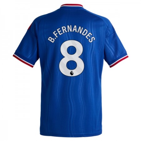 Camisolas Manchester United B. Fernandes 8 2º Equipamento Alternativa 2026-27 Manga Curta