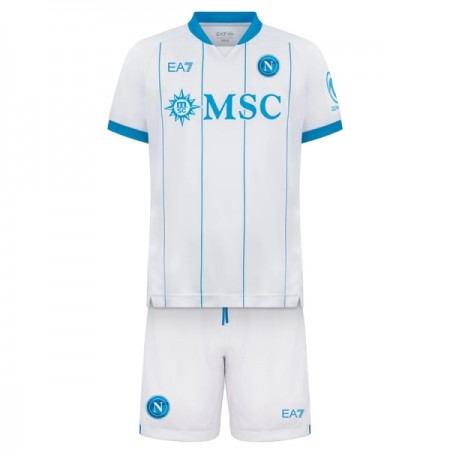 Camisolas SSC Napoli Criança 2º Equipamento Alternativa 2026-27 Manga Curta Camisolas SSC Napoli Criança 2º Equipamento Alternativa 2026-27 Manga Curta