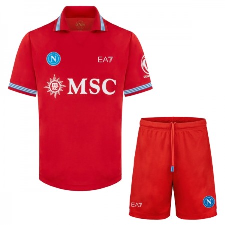 Camisolas SSC Napoli Criança 3º Equipamento 2026-27 Manga Curta Camisolas SSC Napoli Criança 3º Equipamento 2026-27 Manga Curta