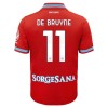 Camisolas SSC Napoli De Bruyne 11 3º Equipamento 2026-27 Manga Curta