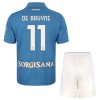 Camisolas SSC Napoli De Bruyne 11 Criança 1º Equipamento Principal 2026-27 Manga Curta