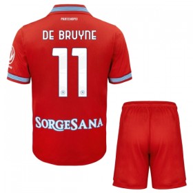 Camisolas SSC Napoli De Bruyne 11 Criança 3º Equipamento 2026-27 Manga Curta