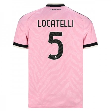 Camisolas Juventus Locatelli 5 2º Equipamento Alternativa 2026-27 Manga Curta Camisolas Juventus Locatelli 5 2º Equipamento Alternativa 2026-27 Manga Curta
