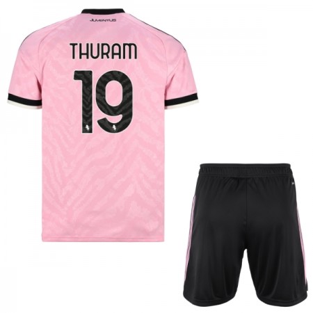 Camisolas Juventus Thuram 19 Criança 2º Equipamento Alternativa 2026-27 Manga Curta