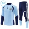 Ajax Criança Sweat de Treino Azul Zíper 2026-27
