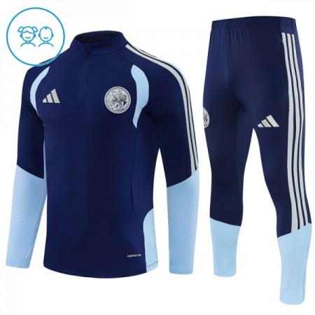 Ajax Criança Sweat de Treino Azul Zíper 2026-27