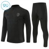 Arsenal Criança Sweat de Treino Preta Zíper 2026-27 Arsenal Criança Sweat de Treino Preta Zíper 2026-27