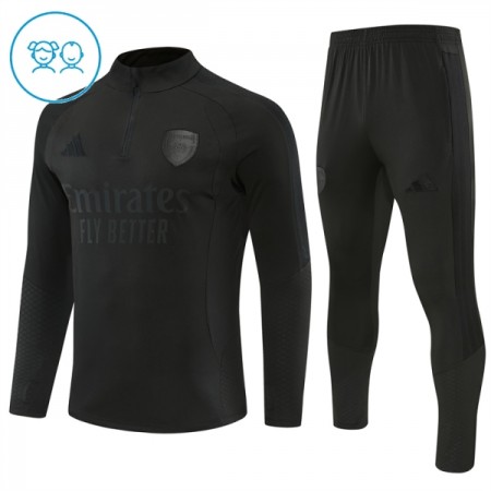 Arsenal Criança Sweat de Treino Preta Zíper 2026-27 Arsenal Criança Sweat de Treino Preta Zíper 2026-27