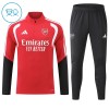 Arsenal Criança Sweat de Treino Vermelha Zíper 2026-27 Arsenal Criança Sweat de Treino Vermelha Zíper 2026-27