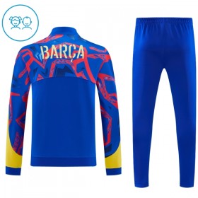 Barcelona Criança Casaco de Treino Conjunto Azul 2026-27